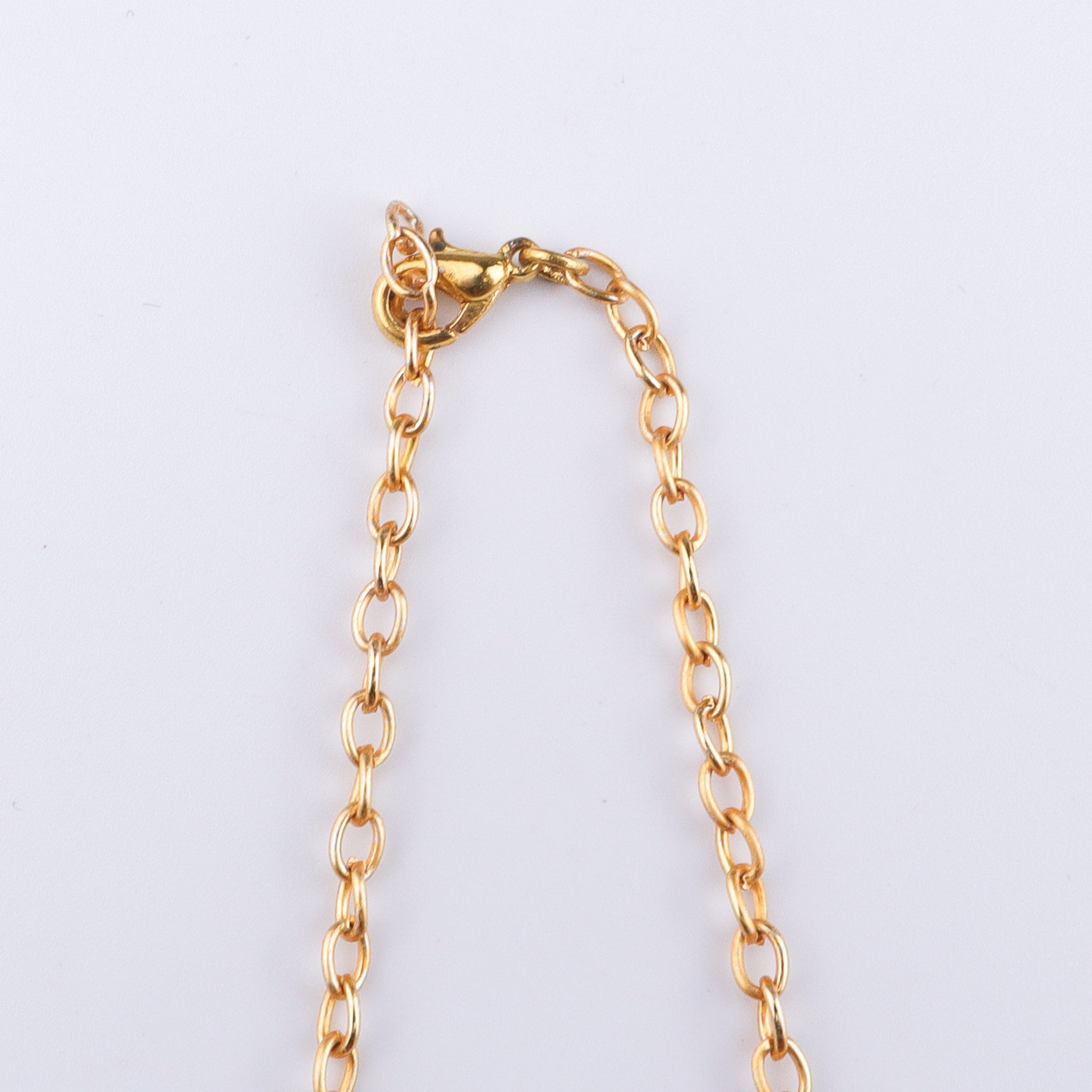 22K Gold Plated Brass Fashion Necklace