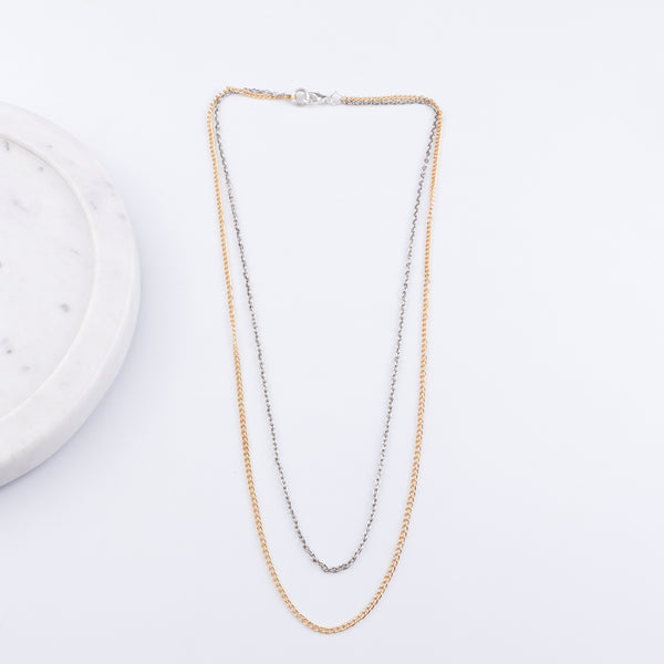22K Gold Plated Brass Fashion Necklace