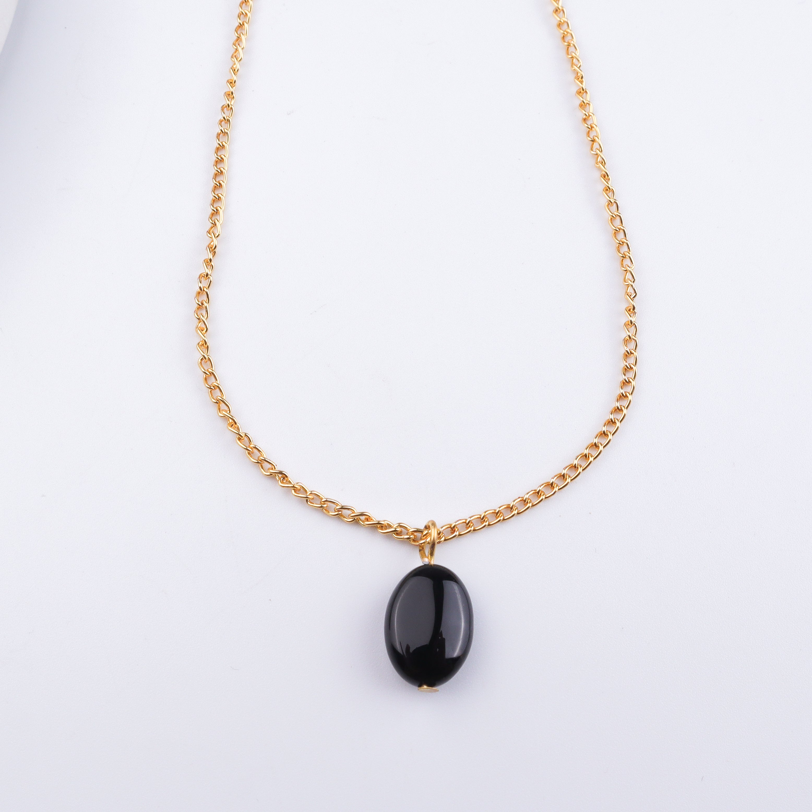 22K Gold Plated Brass Fashion Necklace