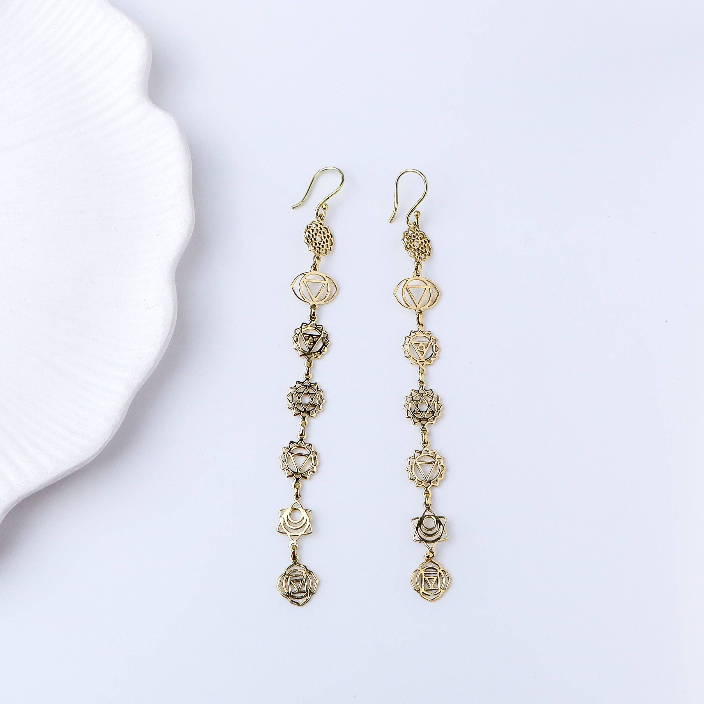 Brass Fashion Earrings