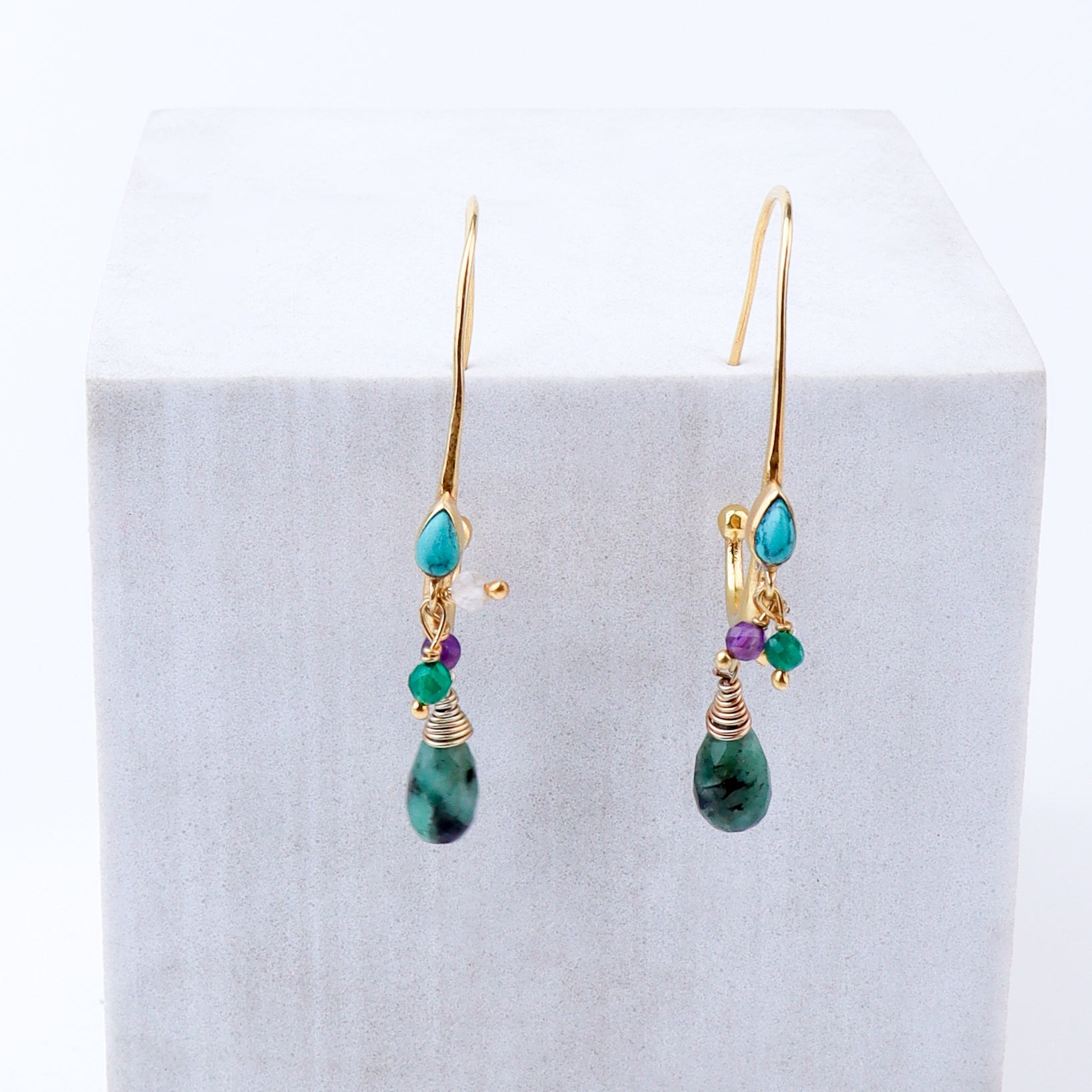 Brass Fashion Earrings