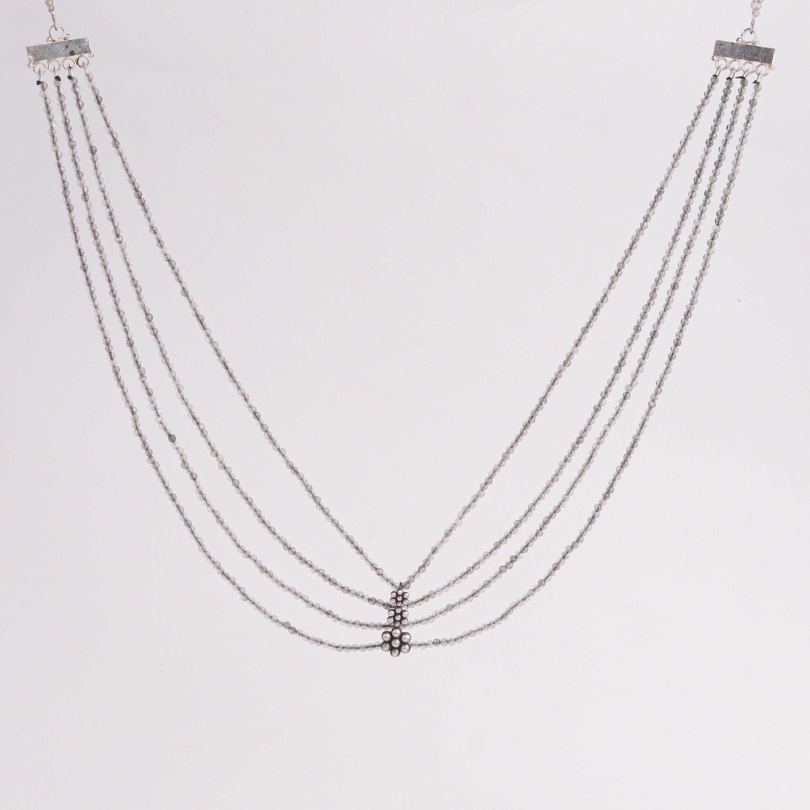 3 Kudi Labradorite Necklace