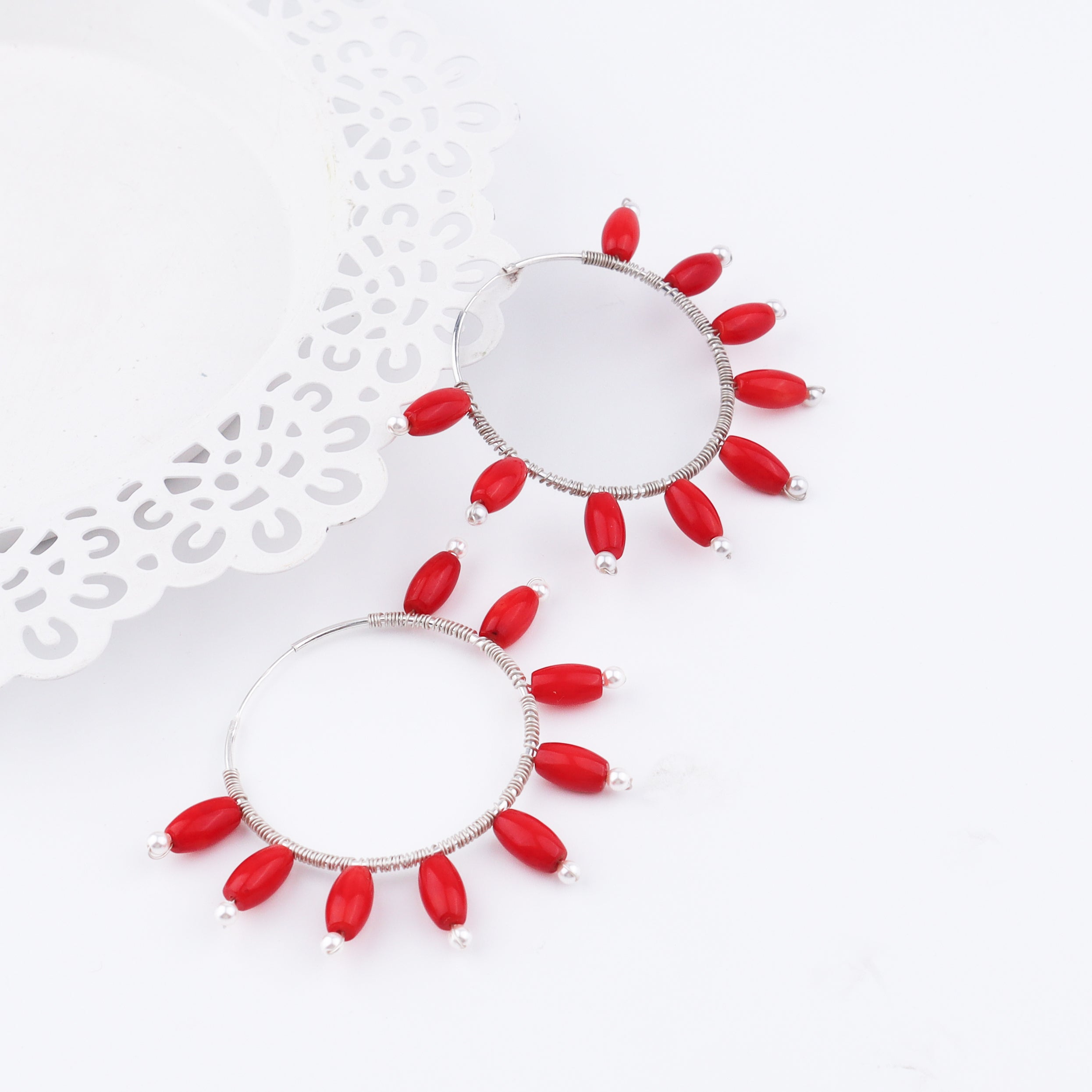 Coral Hoops