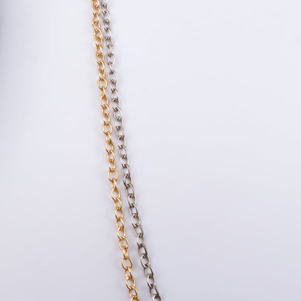 22K Gold Plated Brass Fashion Necklace