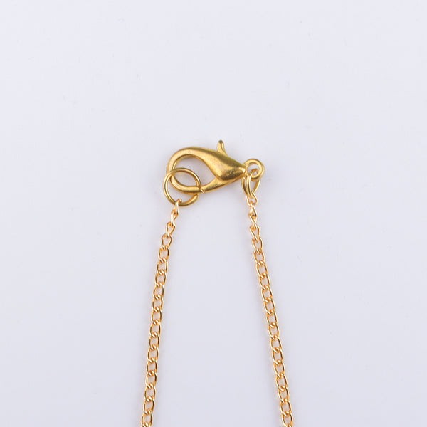 22K Gold Plated Brass Fashion Necklace