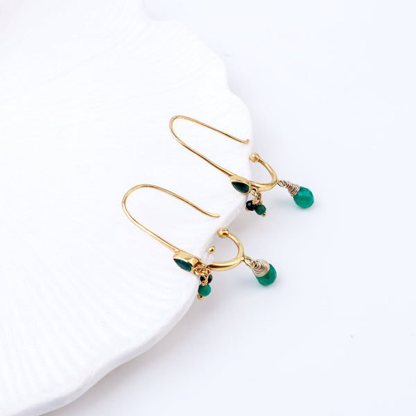 Brass Fashion Earrings