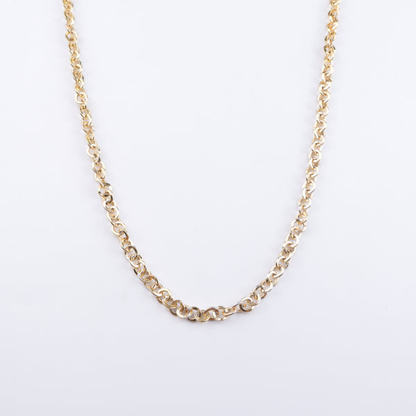 22K Gold Plated Brass Fashion Necklace