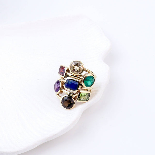 Close-up of Brass Fashion Ring showcasing intricate detailing, unique design, and fine craftsmanship