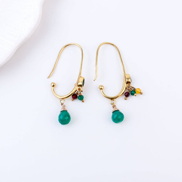 Brass Fashion Earrings