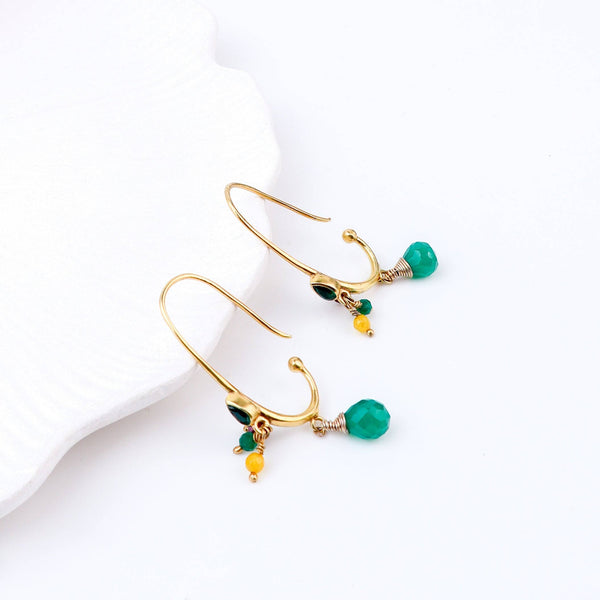 Brass Fashion Earrings