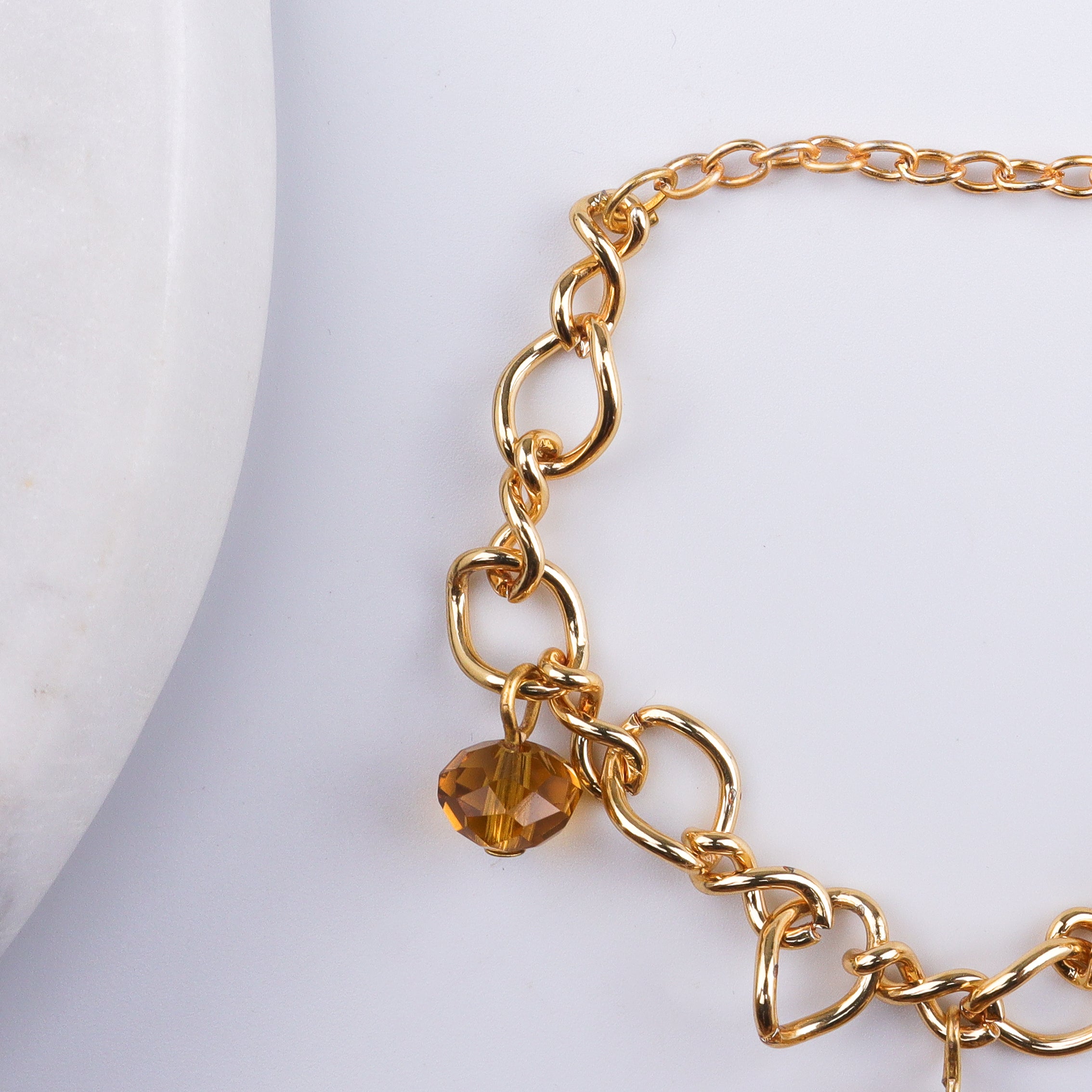 22K Gold Plated Brass Fashion Bracelet