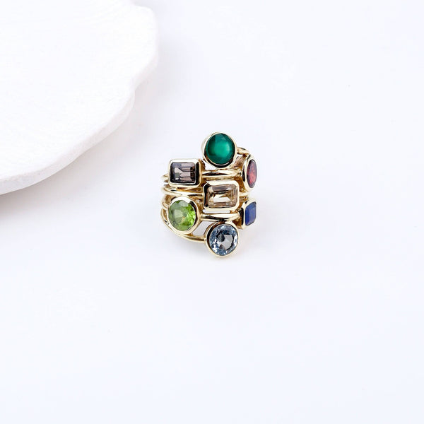 Detailed view of Brass Fashion Ring highlighting intricate motifs, textured surface, and refined brass finish