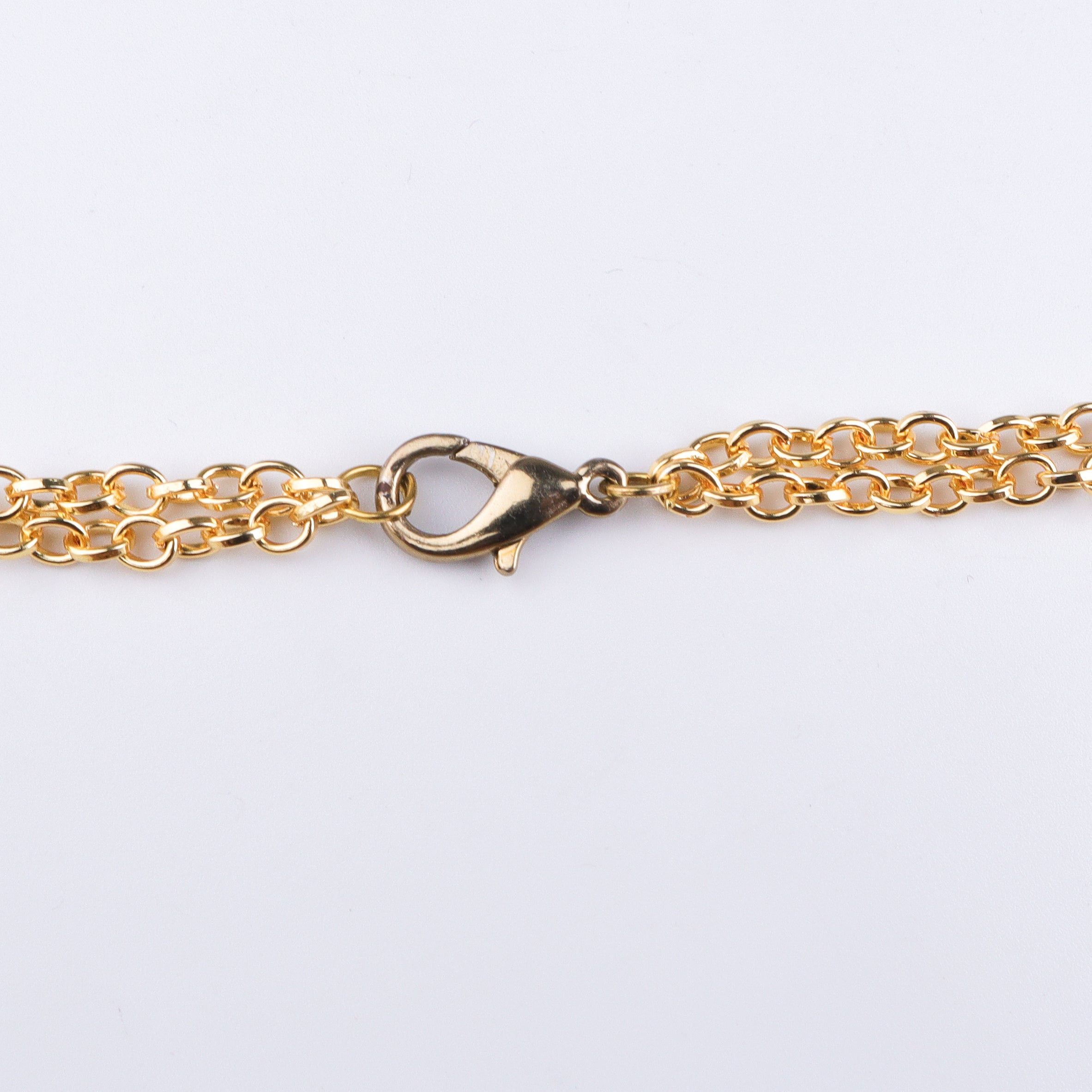 22K Gold Plated Brass Fashion Necklace