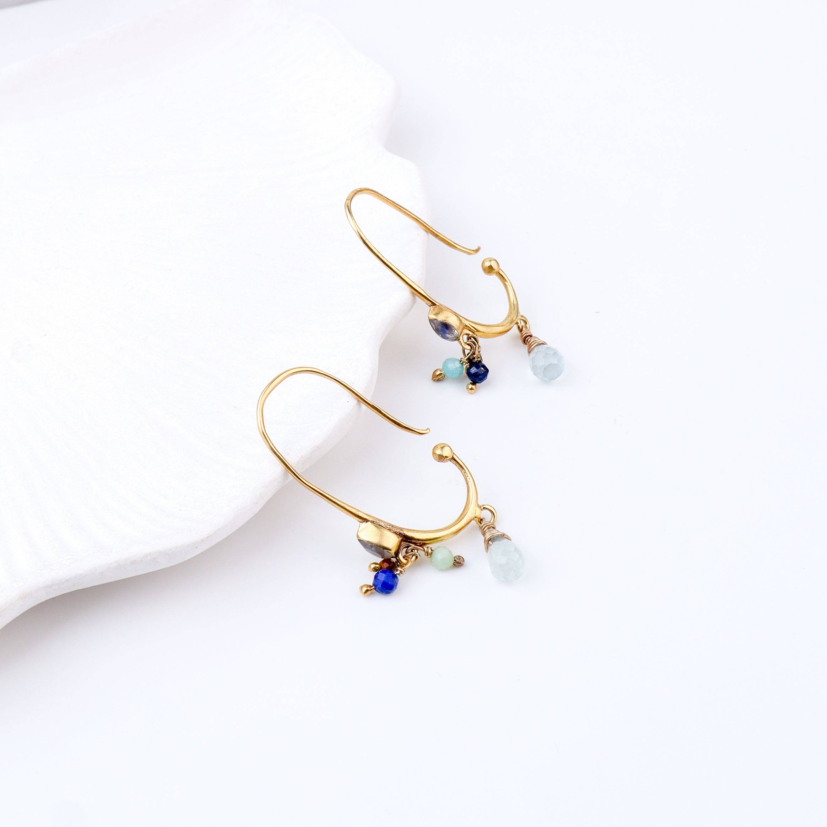 Brass Fashion Earrings