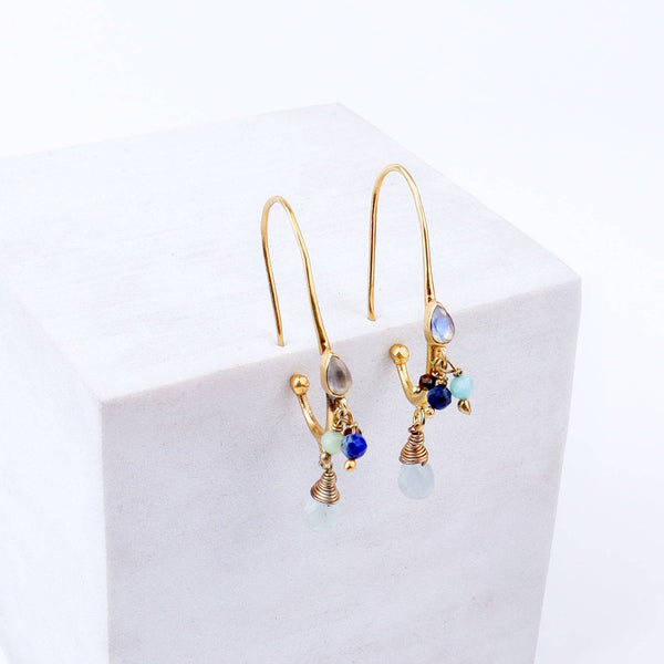 Brass Fashion Earrings