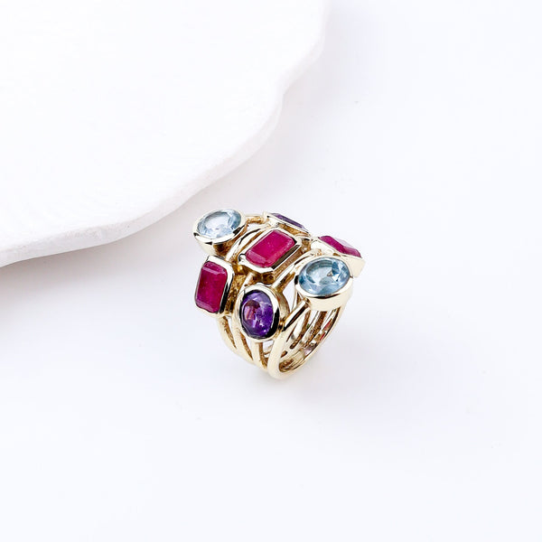 Brass Fashion Ring