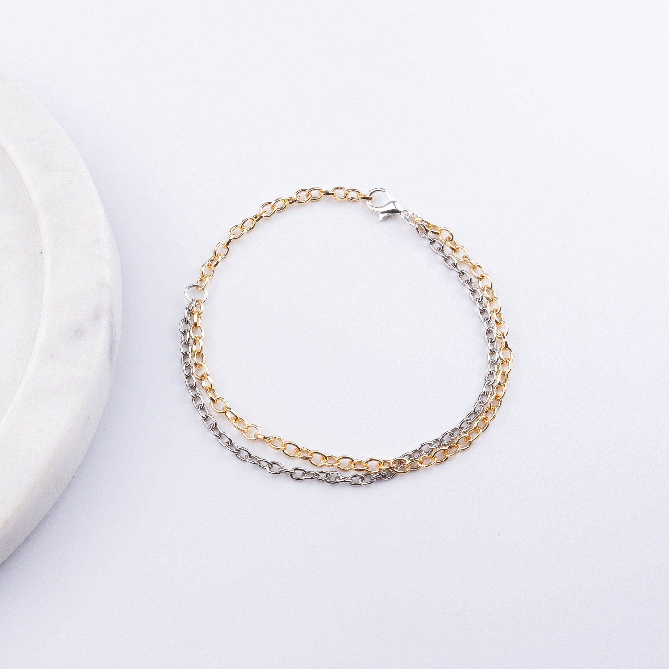 22K Gold Plated Brass Fashion Bracelet