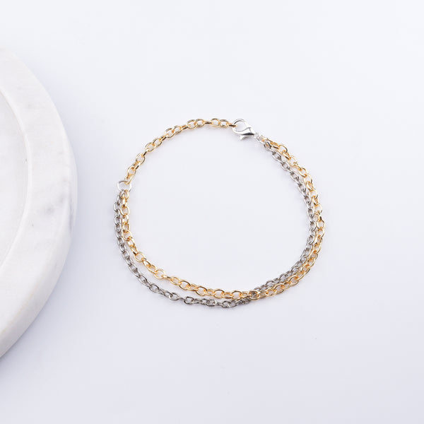 22K Gold Plated Brass Fashion Bracelet