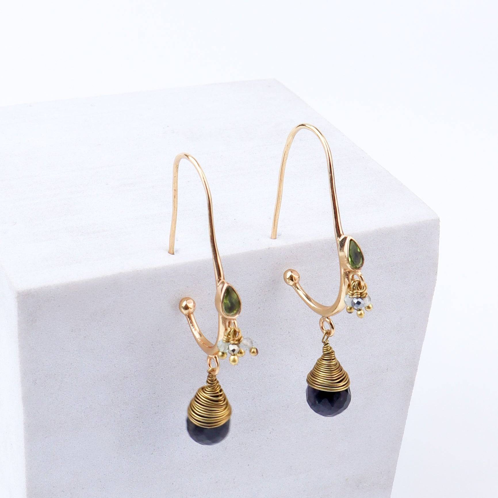 Brass Fashion Earrings