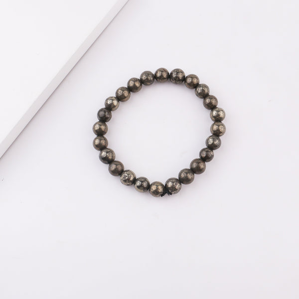 Silver purity certificate for Pyrite Pearl bracelet