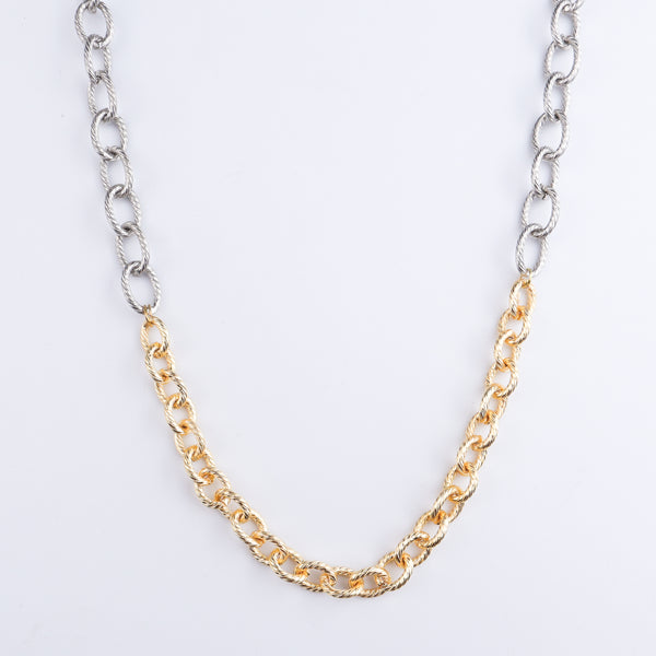22K Gold Plated Brass Fashion Necklace