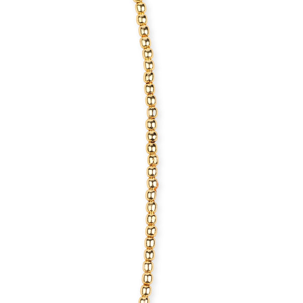 22K Gold Plated Fashion Green Drop Necklace