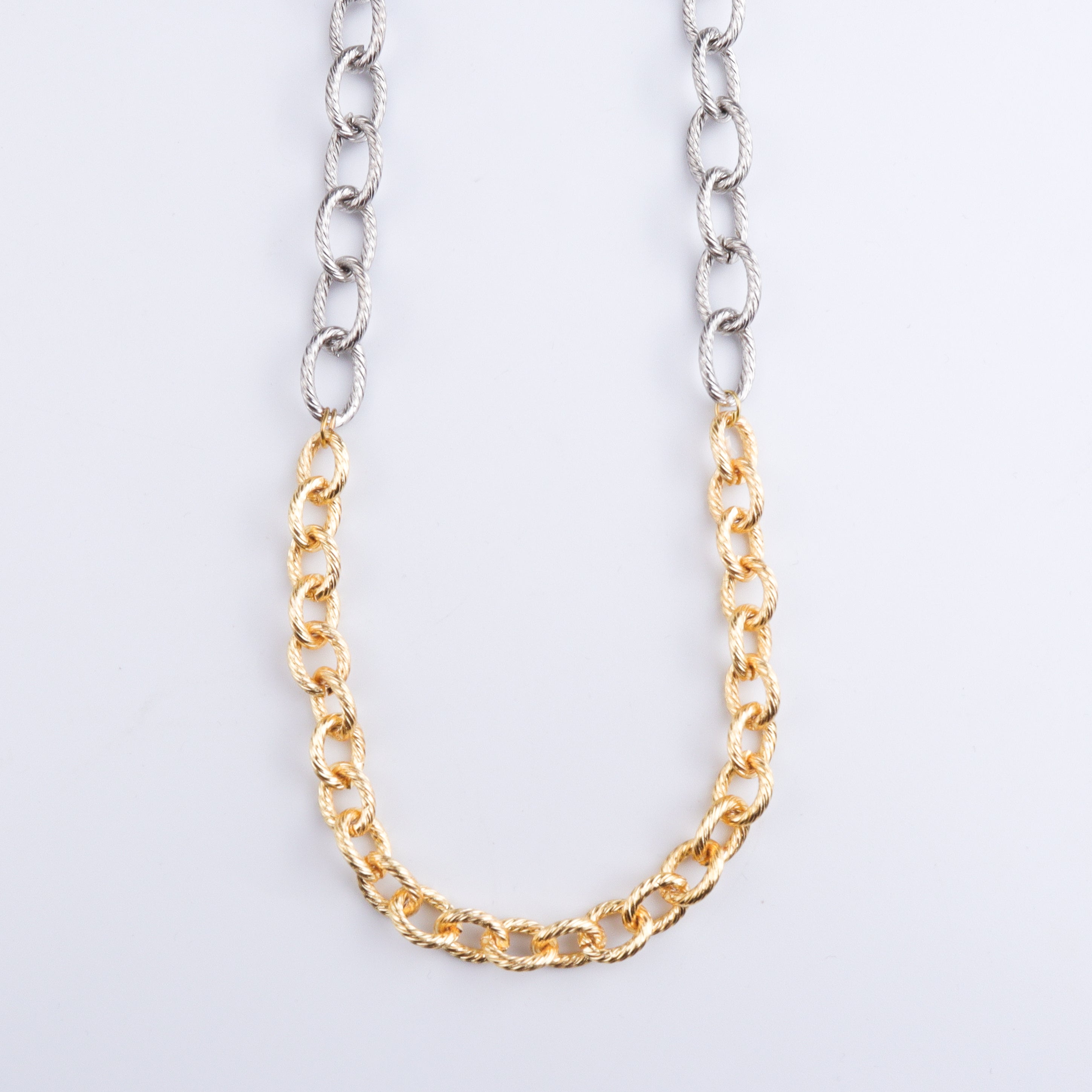 22K Gold Plated Brass Fashion Necklace