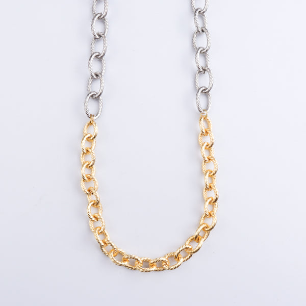 22K Gold Plated Brass Fashion Necklace