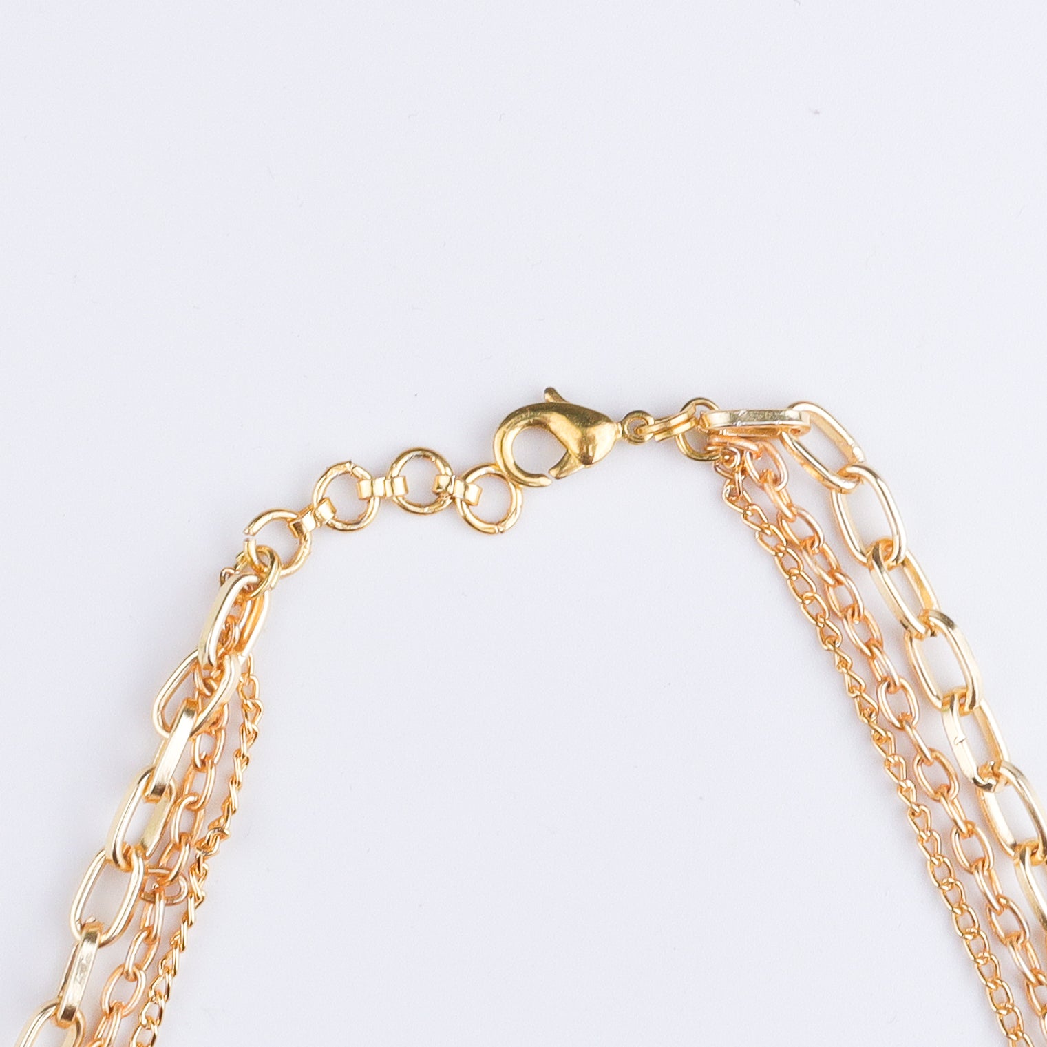 22K Gold Plated Brass Fashion Necklace