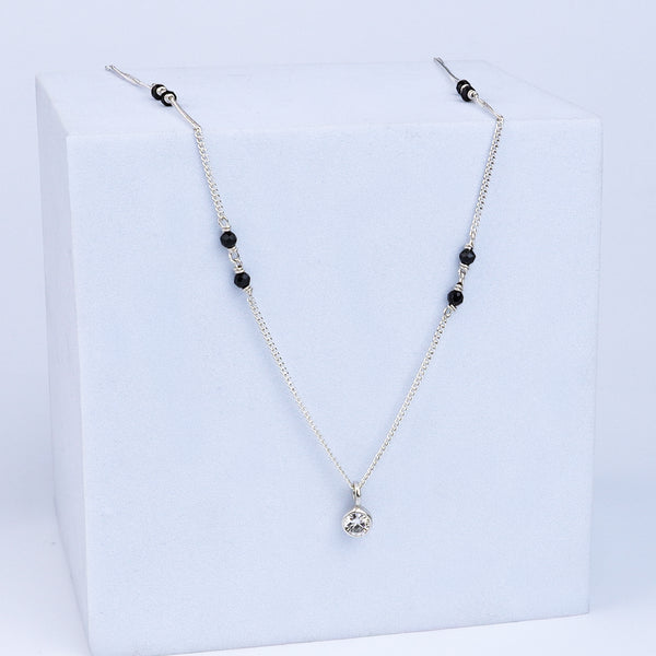 Silver Chain Mangalsutra | CZ | 92.5 Silver