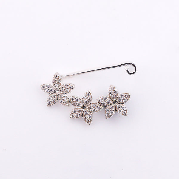 CZ Flower Nath Clipon (Small)