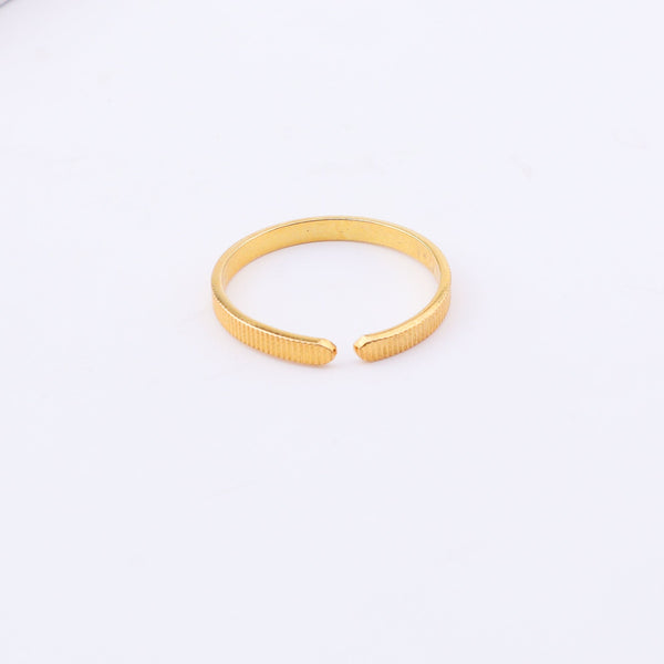 Silver Ring - Small | 22K Gold-Plated