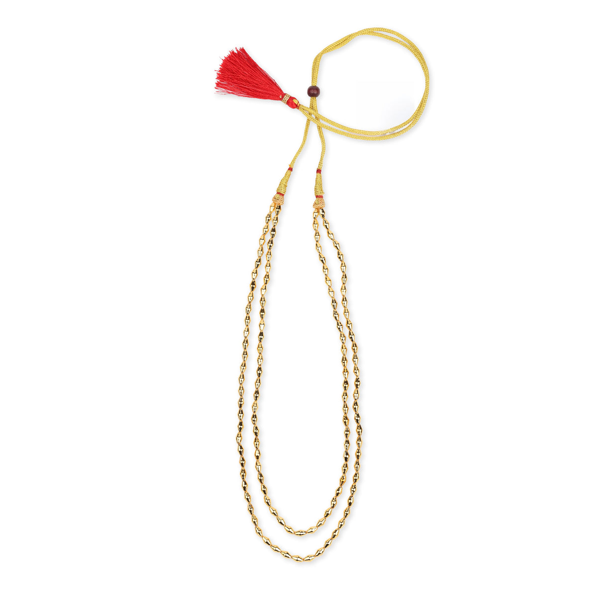 22K Gold Plated Fashion Dholki Maal – Double Layer