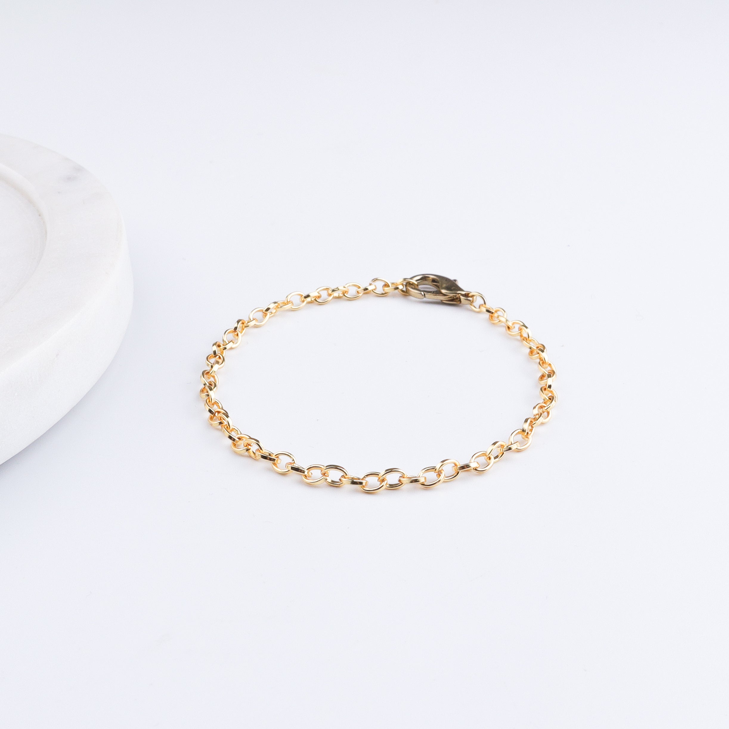 22K Gold Plated Brass Fashion Bracelet