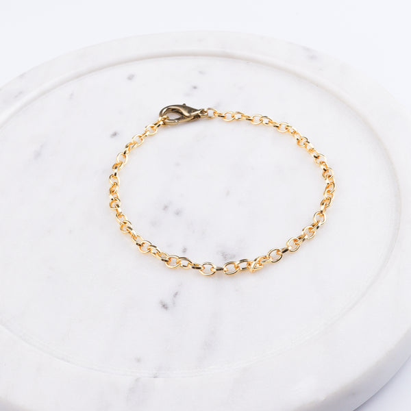 22K Gold Plated Brass Fashion Bracelet