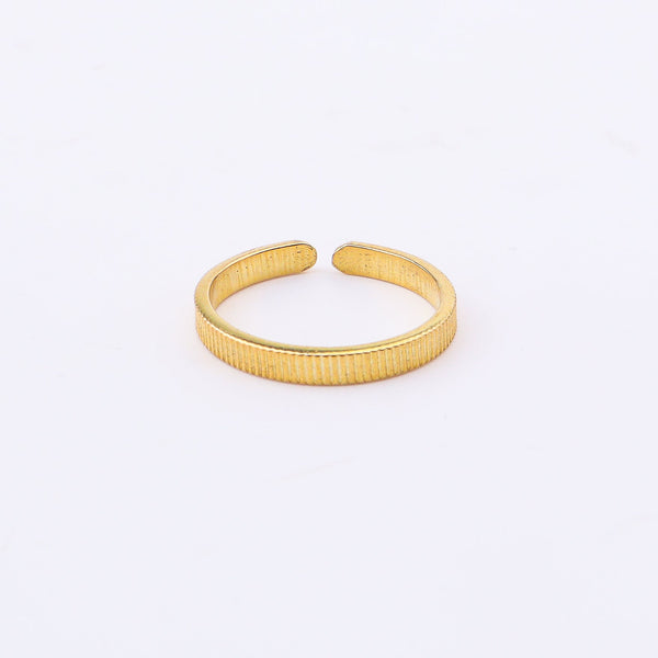 Gold purity certificate with ring