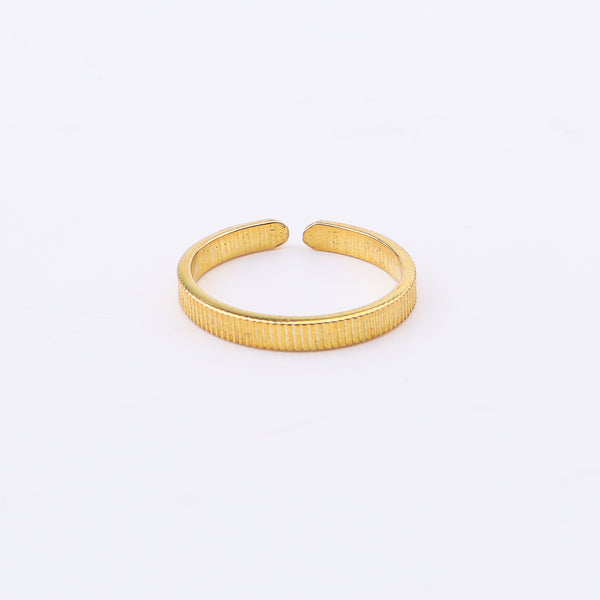 Silver Ring - Big | 22K Gold-Plated