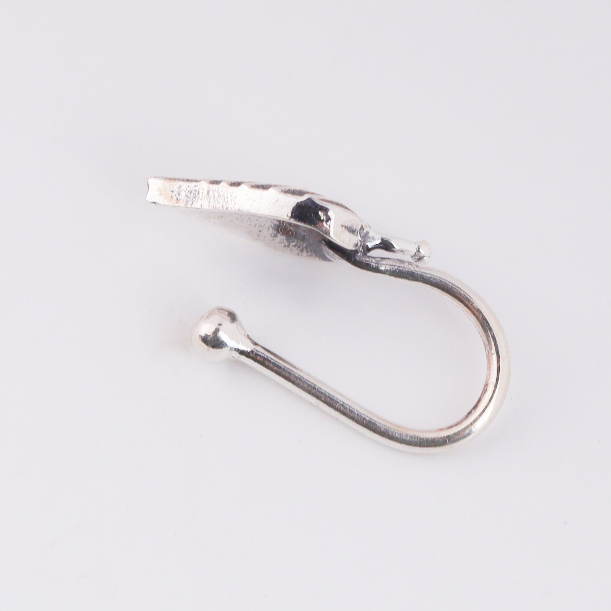 Silver leaf nose pin - Casting (Clip on)