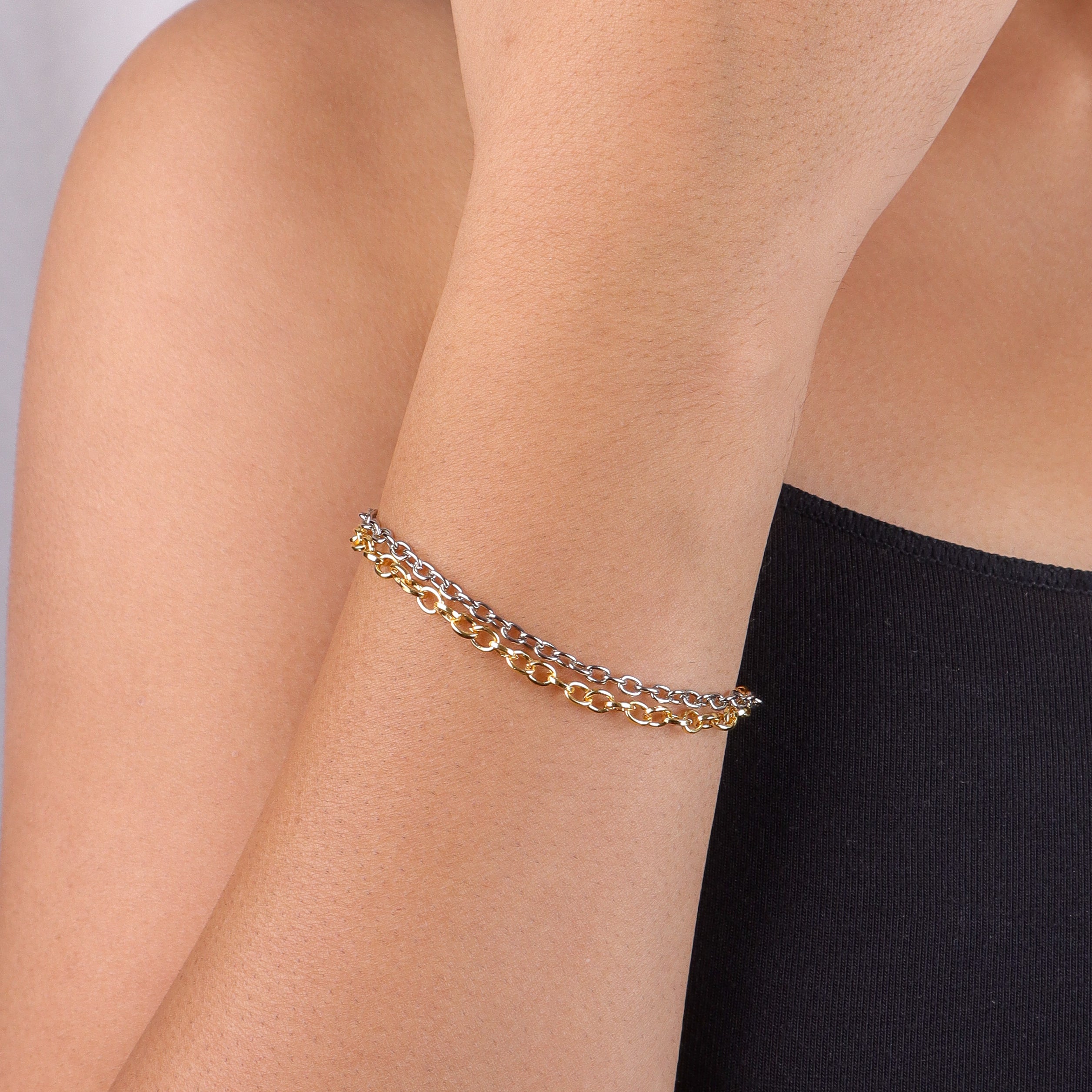 22K Gold Plated Brass Fashion Bracelet