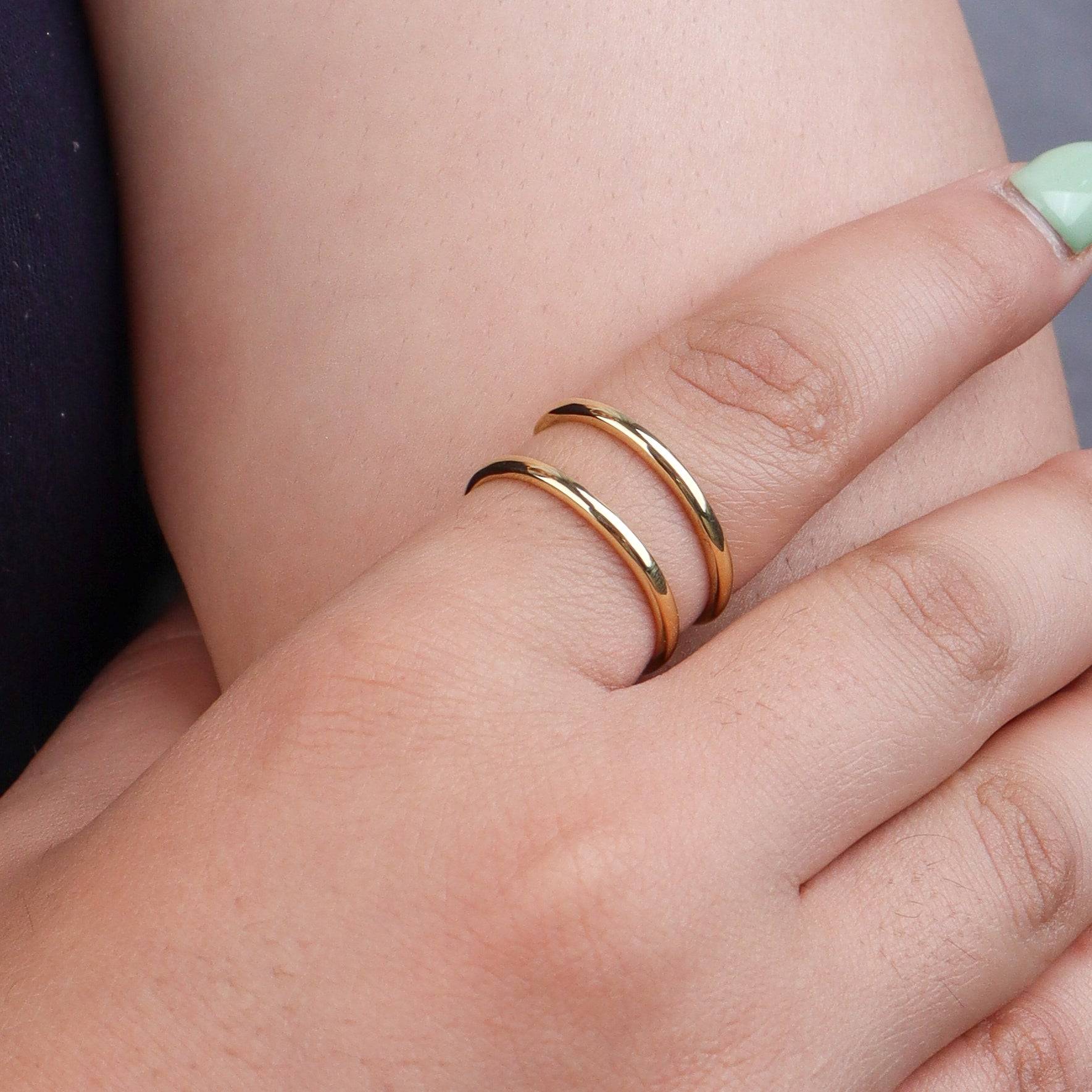 Brass Fashion Ring