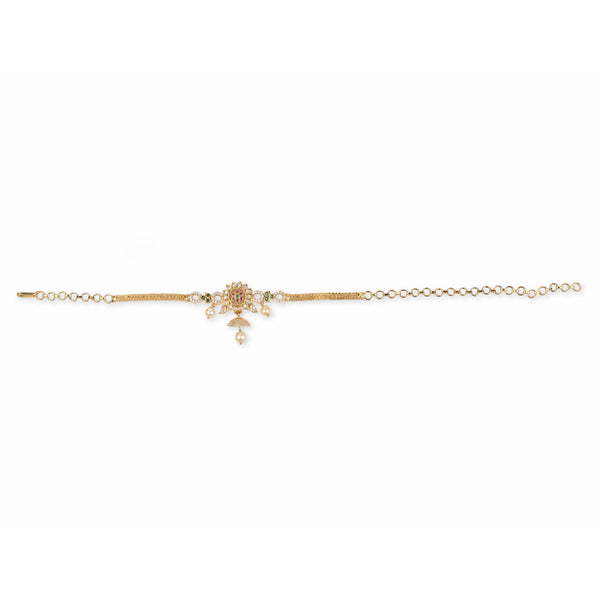 22K Gold Plated Fashion Arm Band cum Necklace