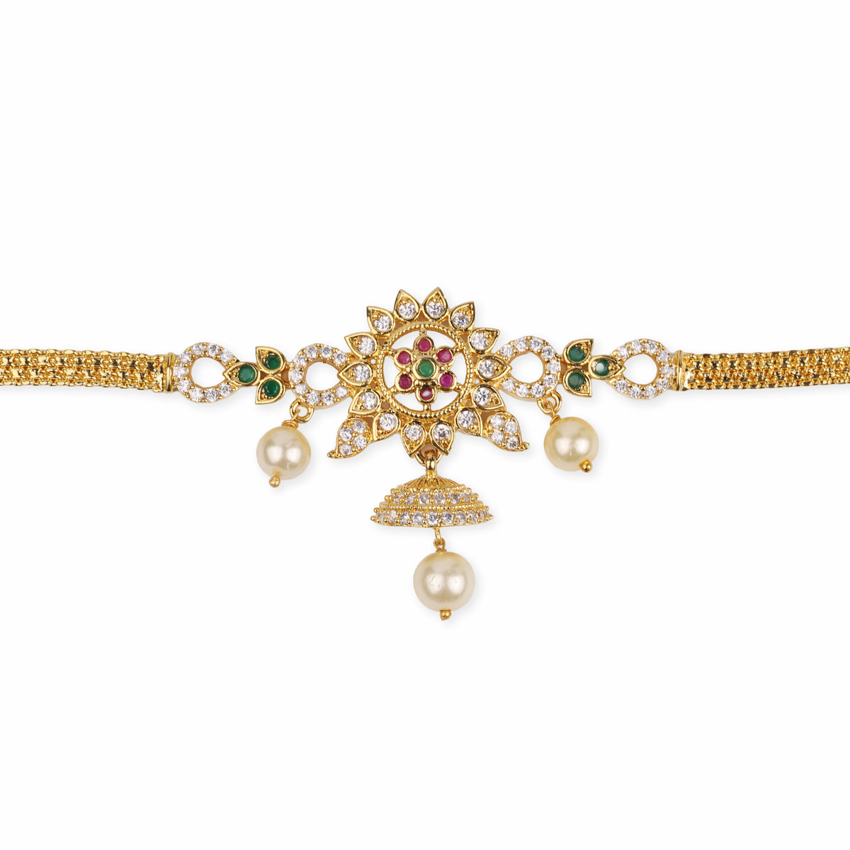 22K Gold Plated Fashion Arm Band cum Necklace