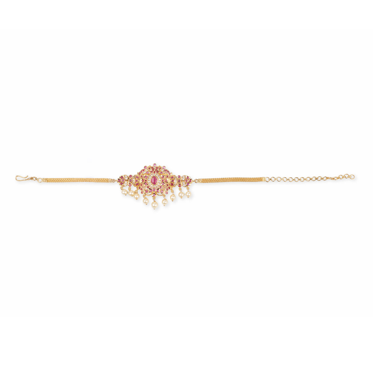 22K Gold Plated Fashion Arm Band cum Necklace