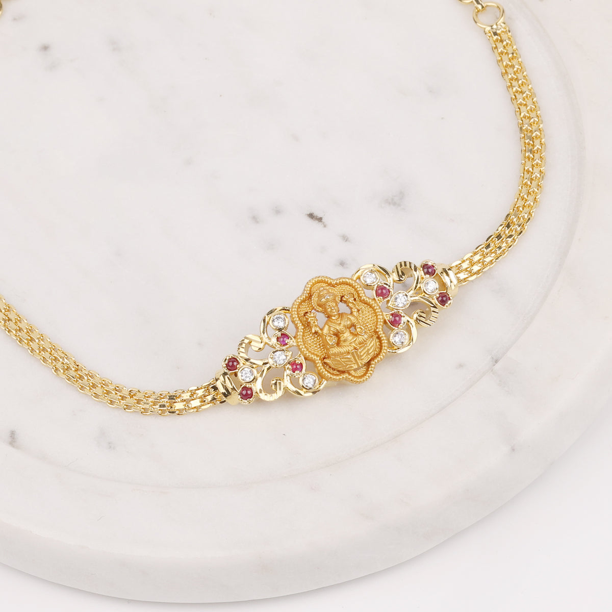 22K Gold Plated Fashion Arm Band cum Necklace