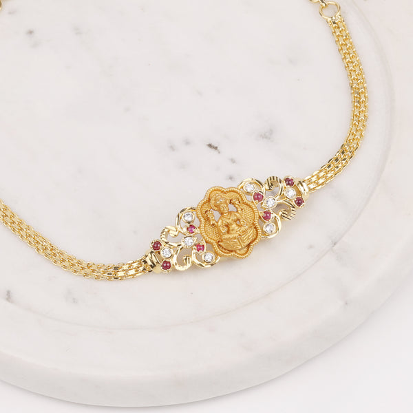 22K Gold Plated Fashion Arm Band cum Necklace