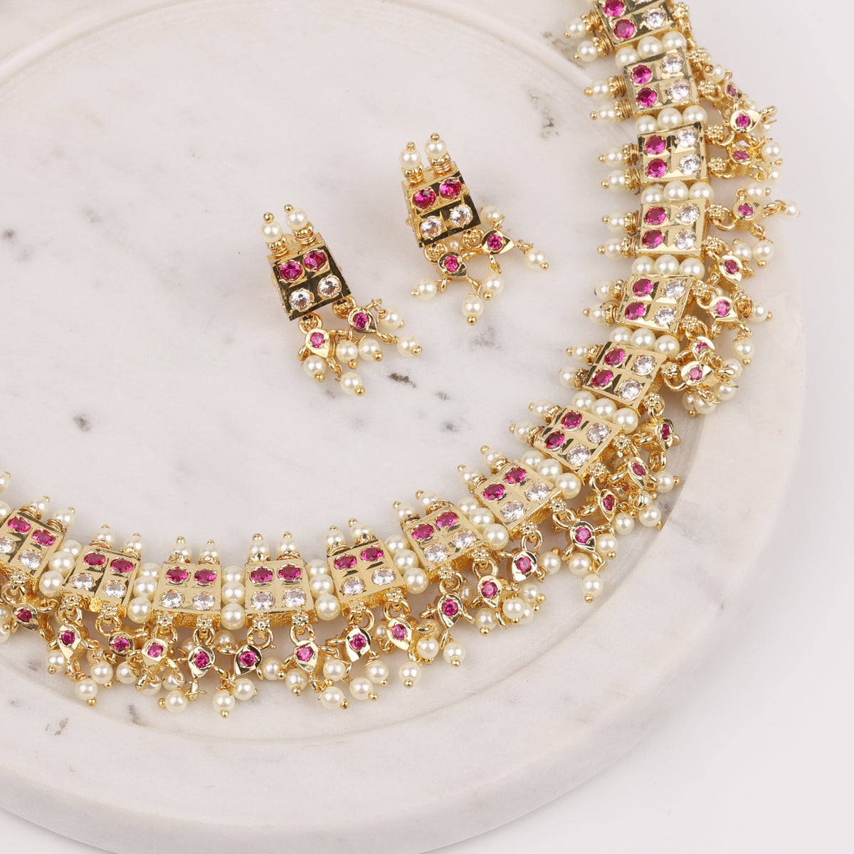 22K Gold Plated Fashion Chinchpeti