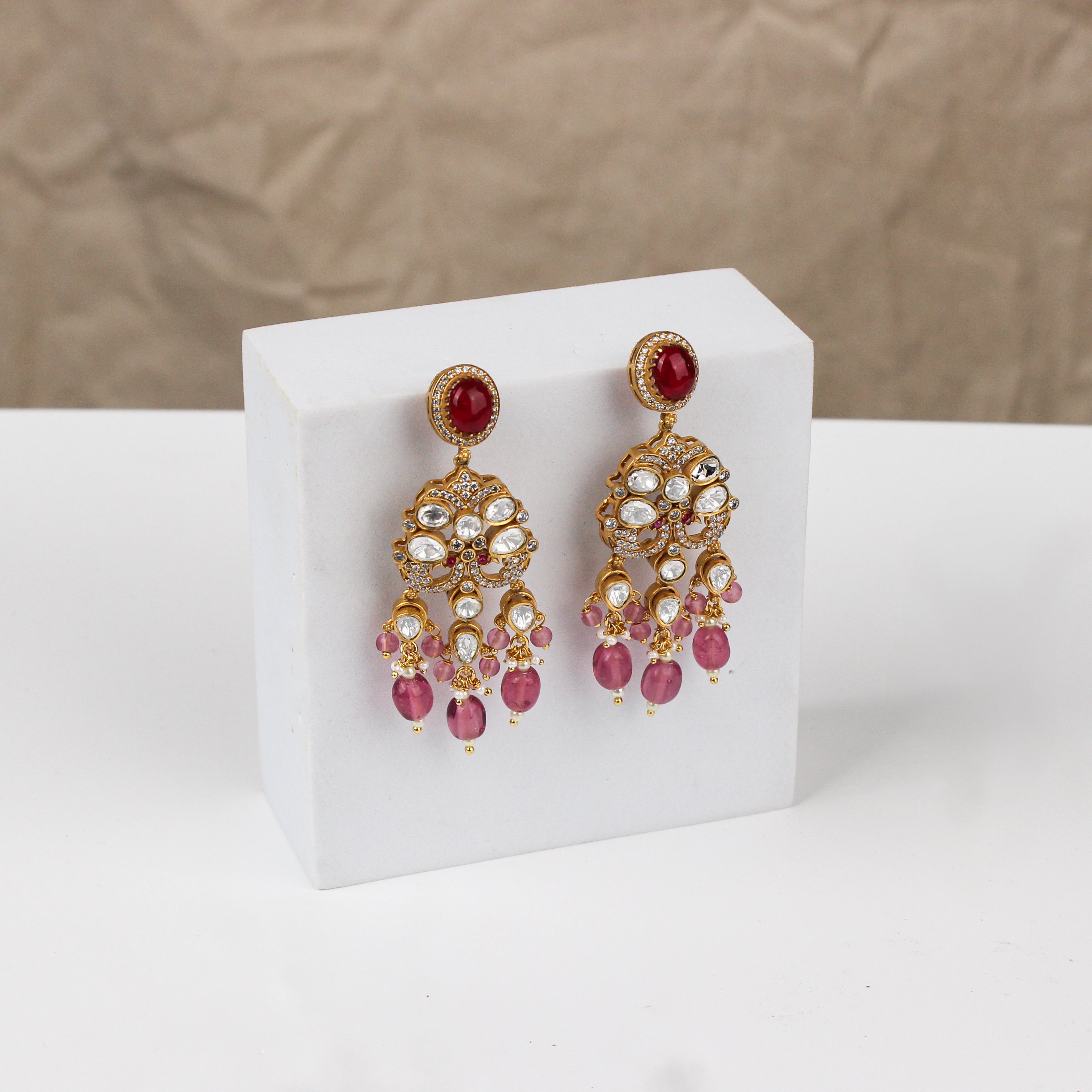 22K Gold Plated Fashion Earring