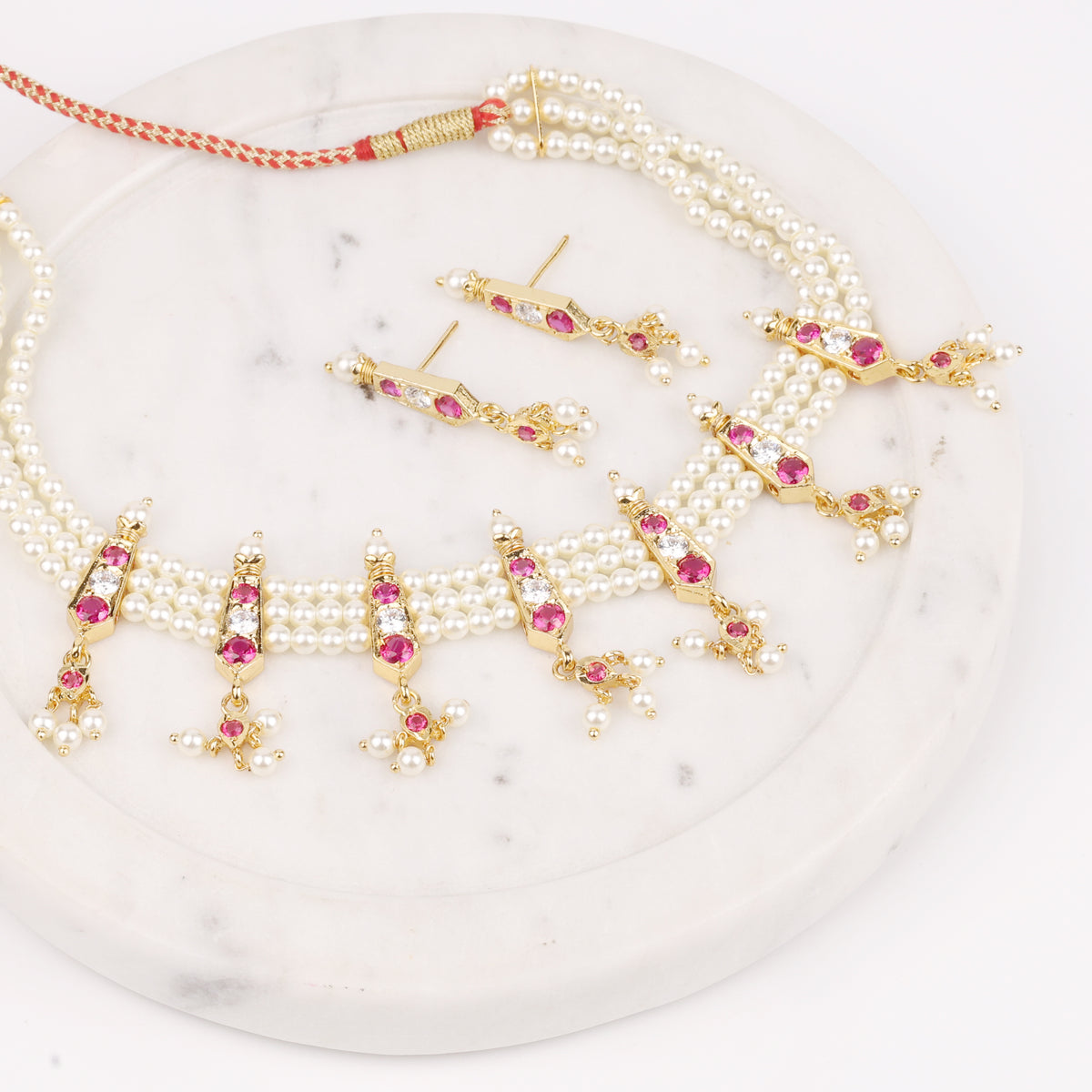 22K Gold Plated Fashion Chinchpeti