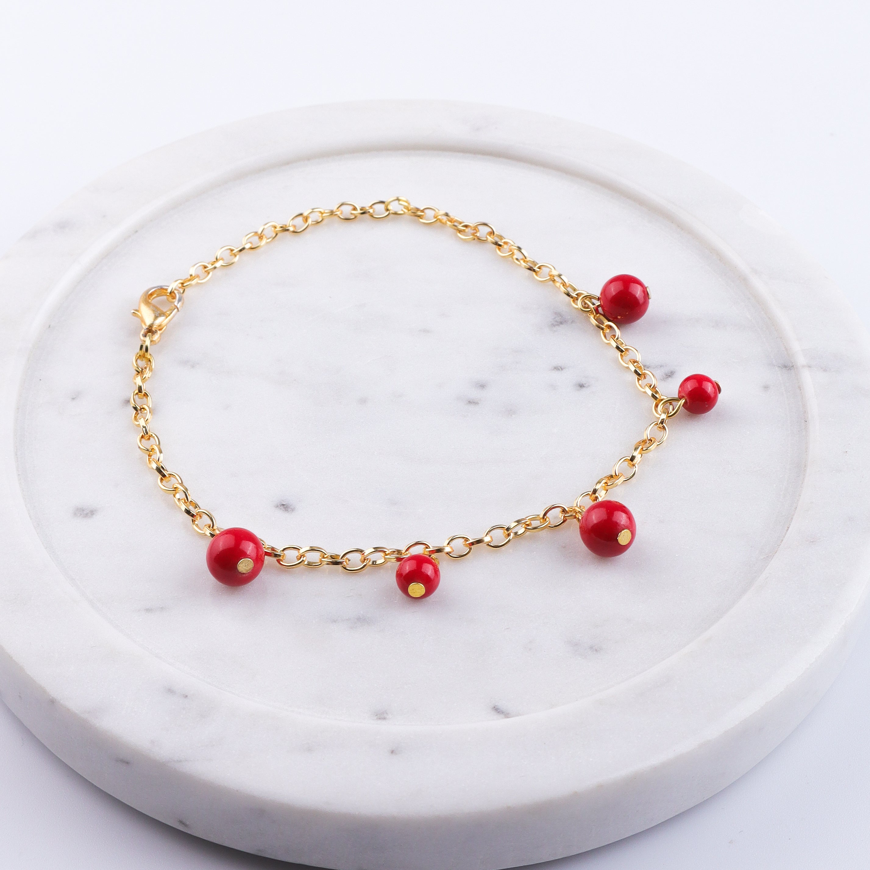 22K Gold Plated Fashion Anklet