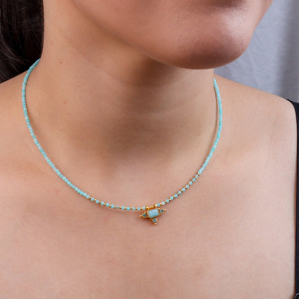 Brass Fashion Necklace